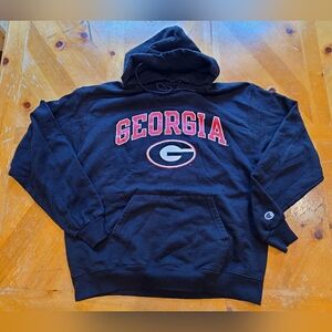 Georgia Bulldogs hoodie size Large Champion brand